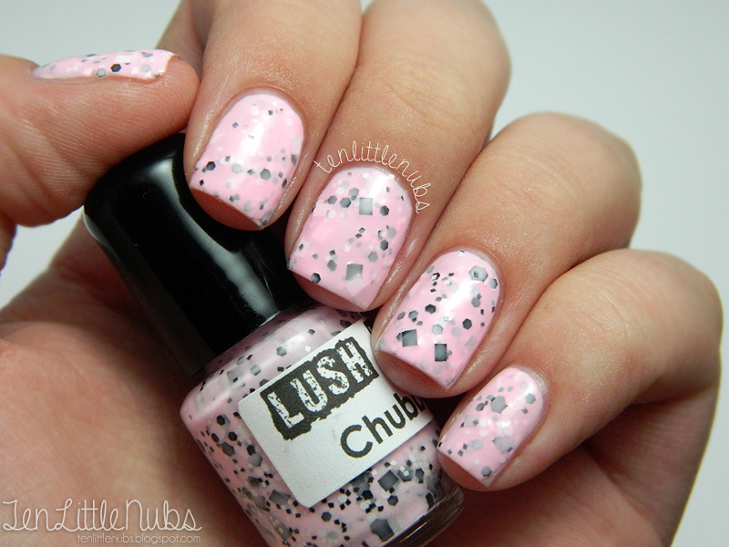 Lissa's Loves: Lush Lacquer Minty Chip and Chubby Bubby