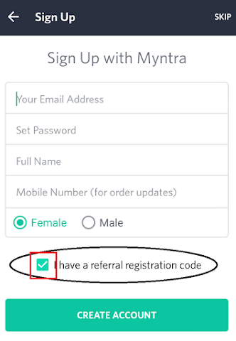 myntra referral code,myntra refer and earn,Myntra Sign up,referral code for myntra