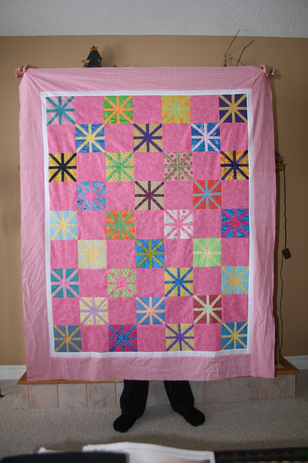 The Cozy Quilter Asterisk Charity Quilt