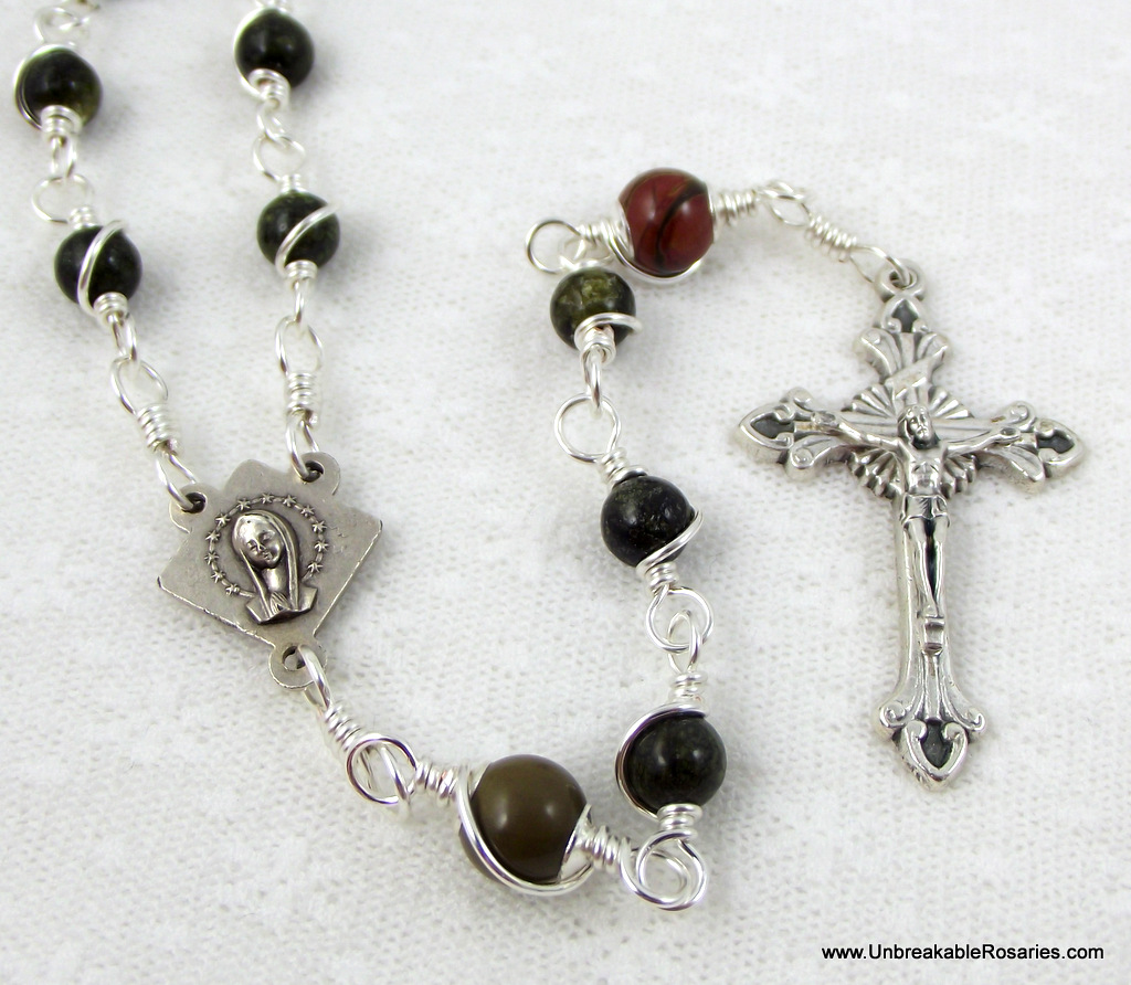 Unbreakable Rosaries Knights of Columbus Mens Rosary Beads
