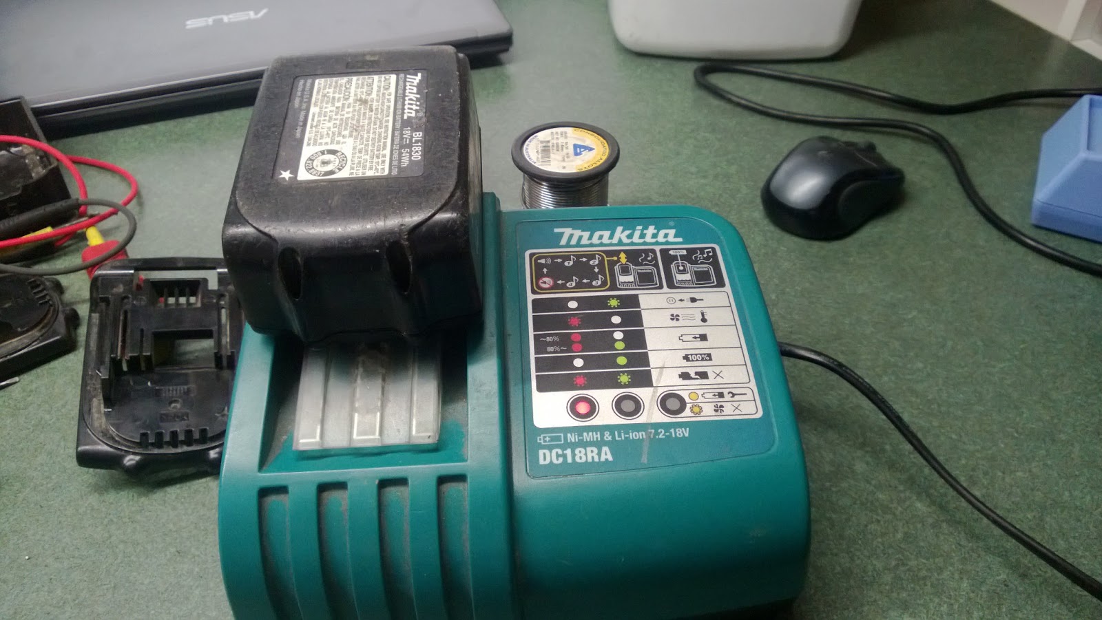 Recond: Makita battery repair kit
