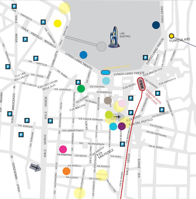 Natale di luce al Como Magic Light Festival My Scratch Map - Travel Blog Natale di luce al Como Magic Light Festival