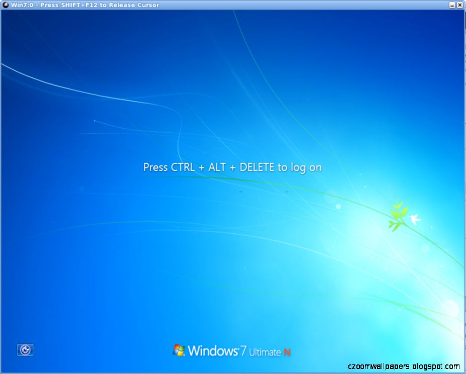windows 7   Lock screen and time   Super 