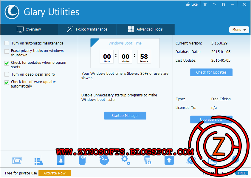 Glary Utilities Professional v5.16.0.29 Full Version with Serial Key