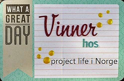 Vinner hos Project Lifei Norge oktober 2014!