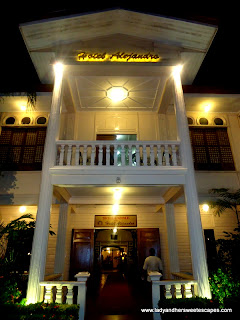 outside Hotel Alejandro Tacloban