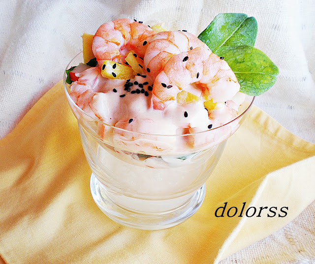 coctel de gambas