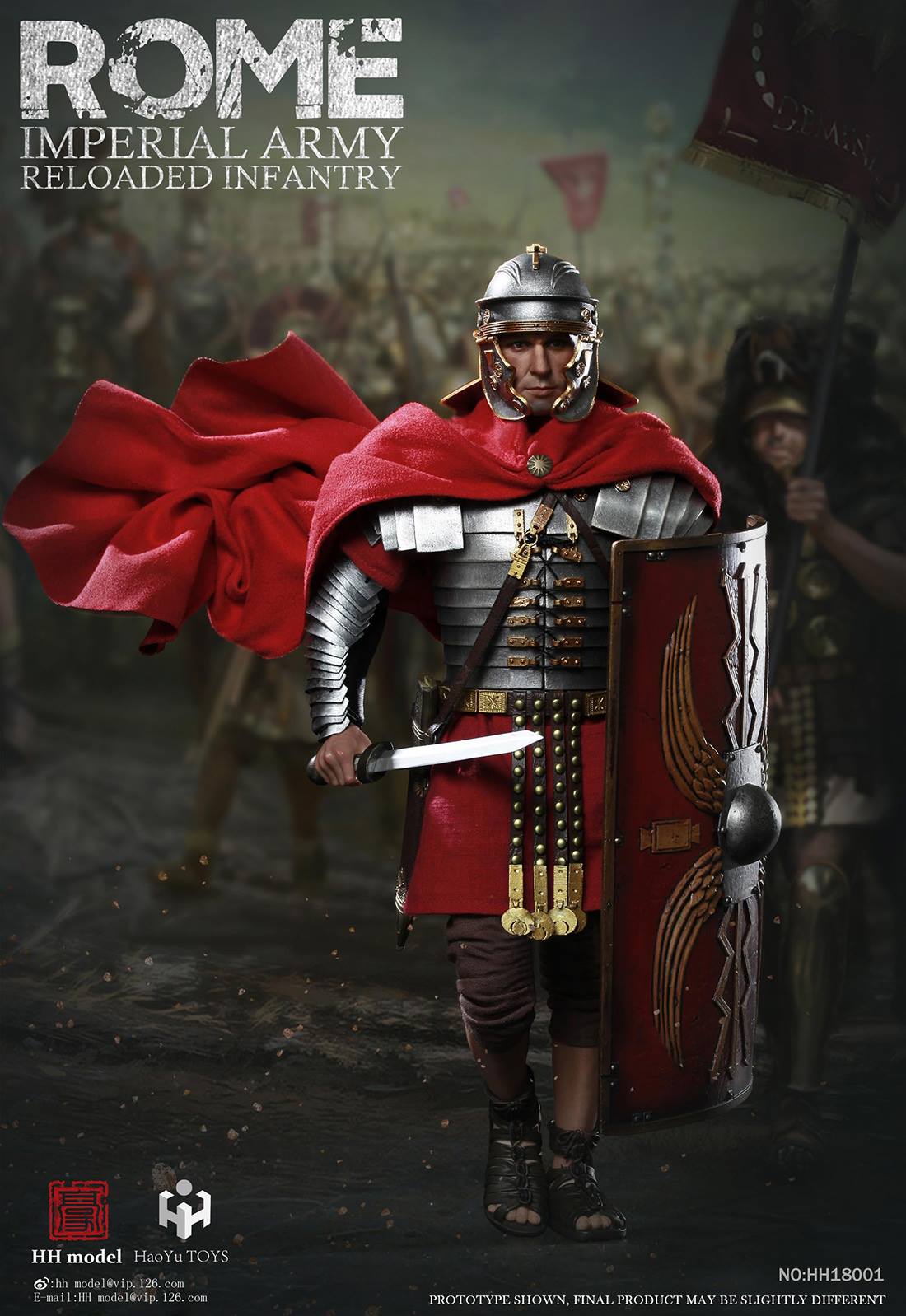toyhaven Check out HH Model 1/6th scale Imperial Roman Army 12inch