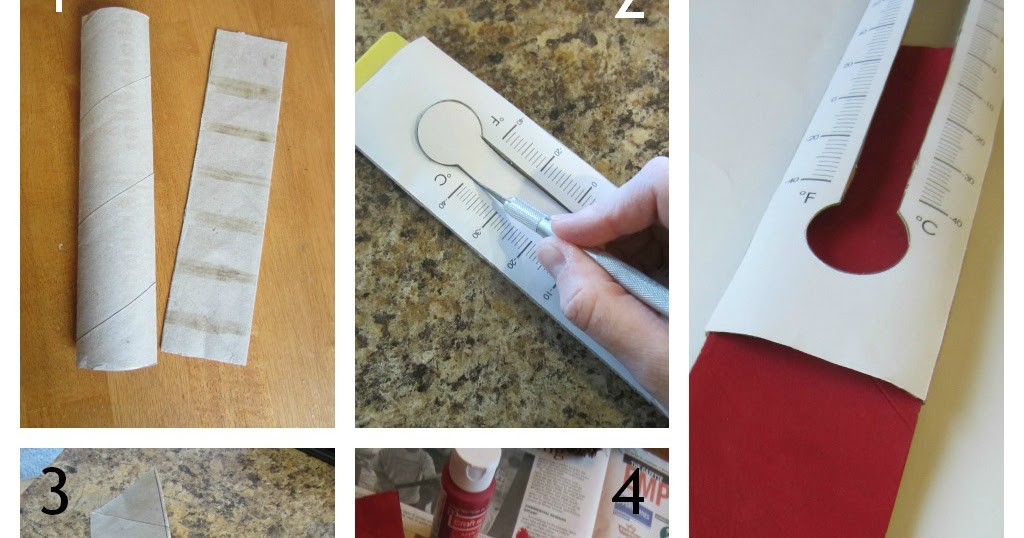 Paper Thermometer Template | HQ Printable Documents