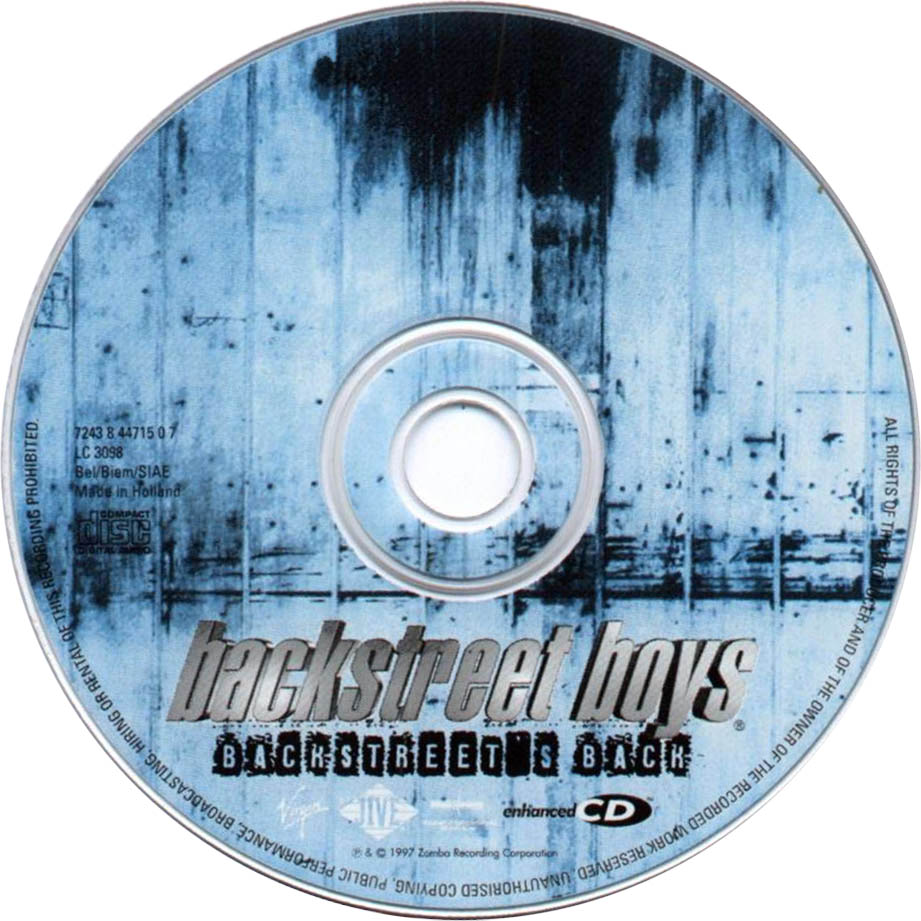 Backstreet's Back Backstreet Boys BookletLandia.it