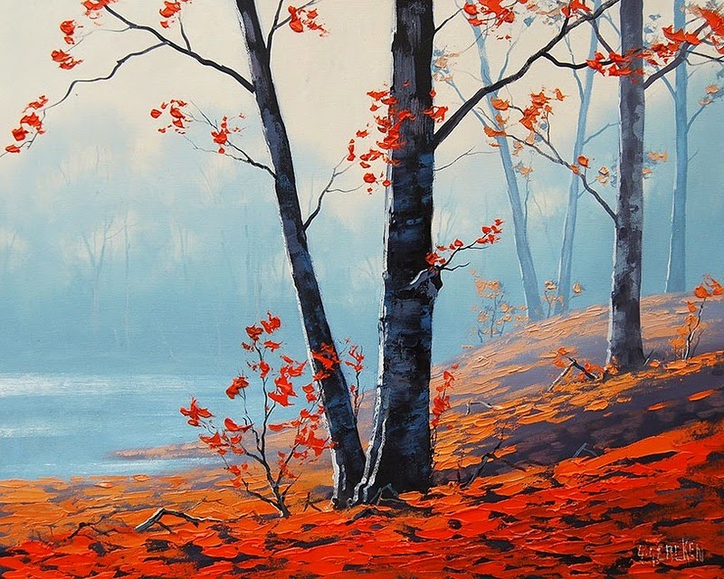 As mais belas pinturas de paisagem pintada por Graham Gercken 