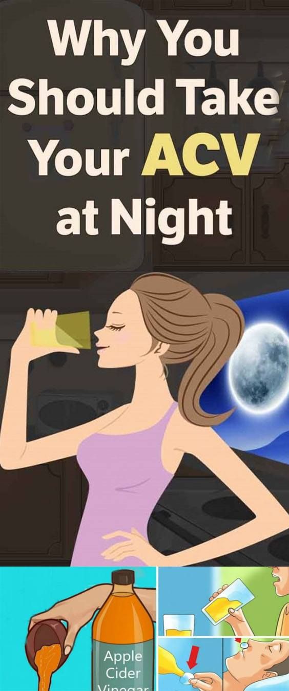 Why You Should Take Your Apple Cider Vinegar at Night Stylelos