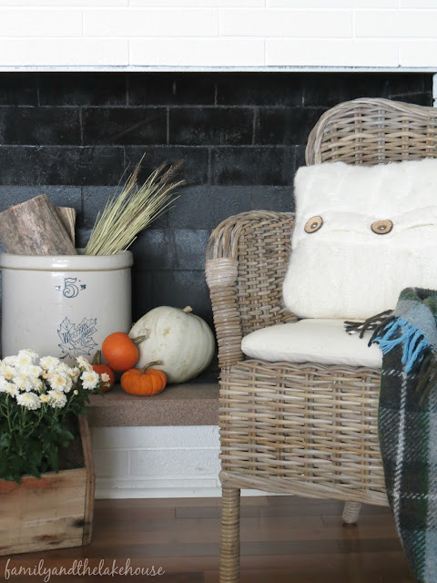 Neutral and Rustic Fall Home Tour