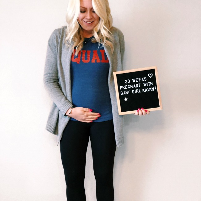 The Everyday Baby: 20 week Bumpdate! | The Everyday Grace
