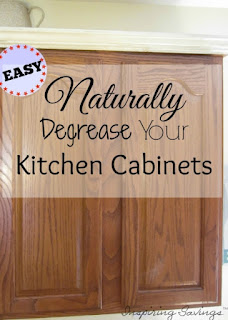 Naturally Degrease Kitchen Cabinets | Homemade to Healthy