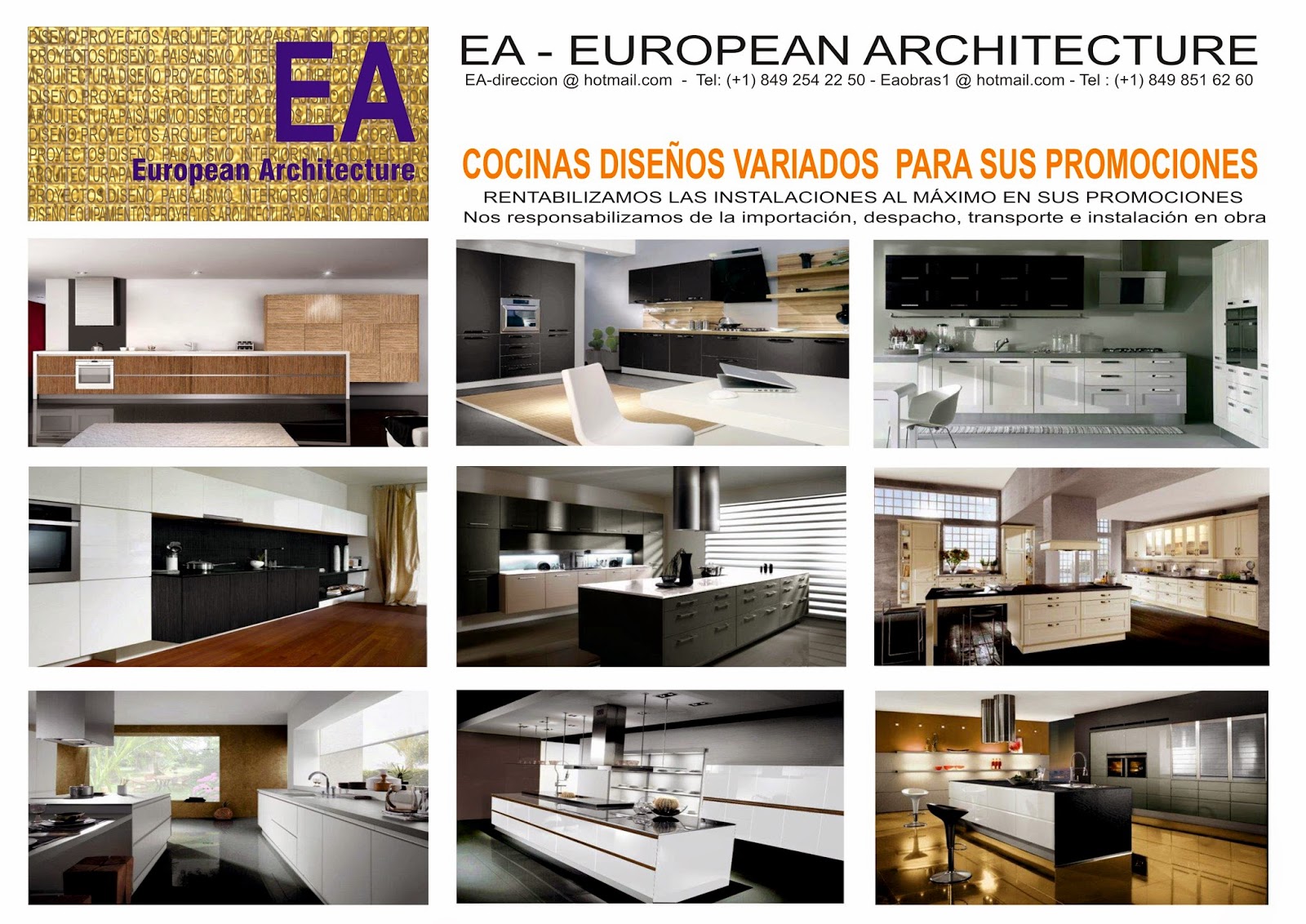 EA-EUROPEAN ARCHITECTURE: COCINAS EA-EUROPEAN ARCHITECTURE: COCINAS