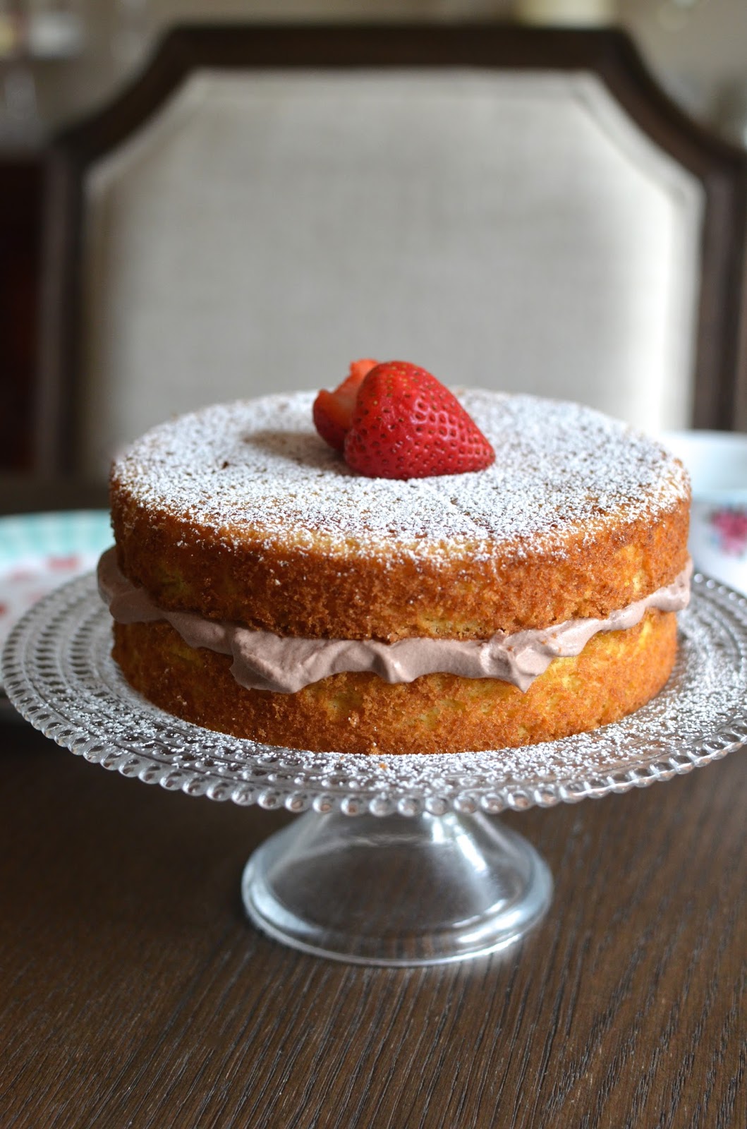 Playing with Flour Victoria sponge cake