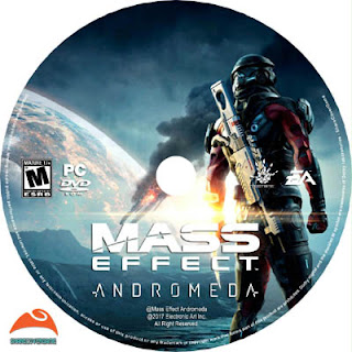 Mass Effect Andromeda Disc label
