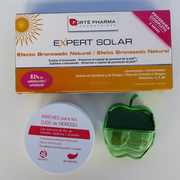 Parches Ojos Hidrogel / Forte Pharma Expert Solar / MS Greenery Eau De Parfum