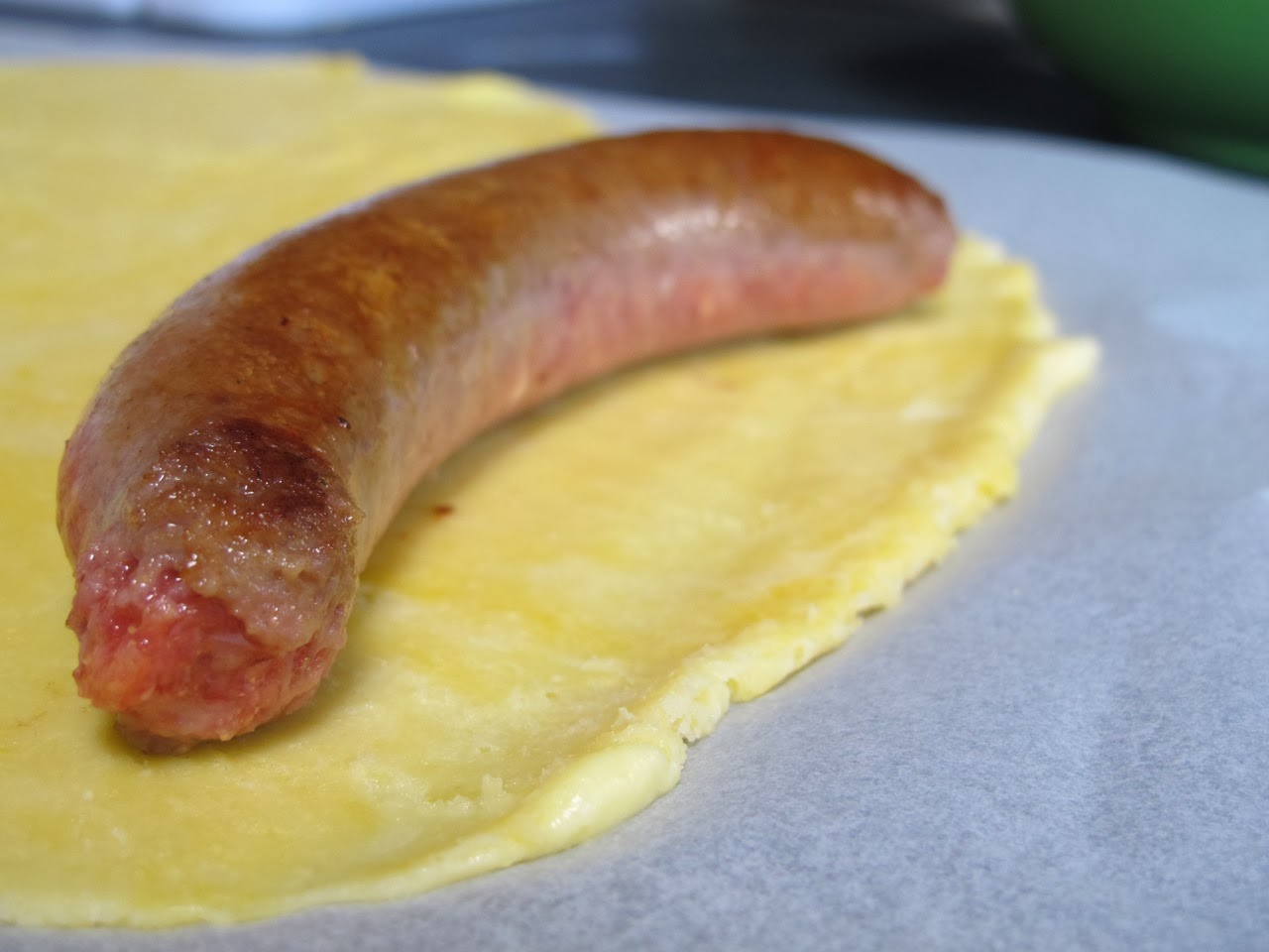 muppys Sausages wrapped in pastry