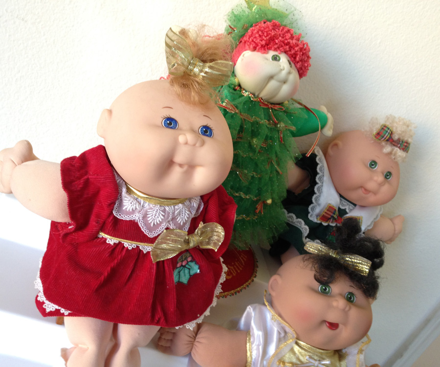 The Copycat Collector COLLECTION 123 Christmas Cabbage Patch Kids
