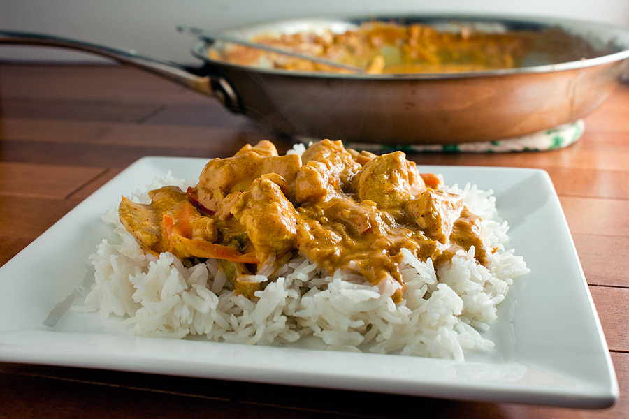 Pollo con arroz basmati Varomeando [Manuel Apir]
