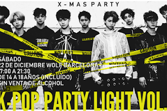 [SUKEBAN TEAM] K-POP PARTY LIGHT (+14) en Barcelona el 22 de Diciembre