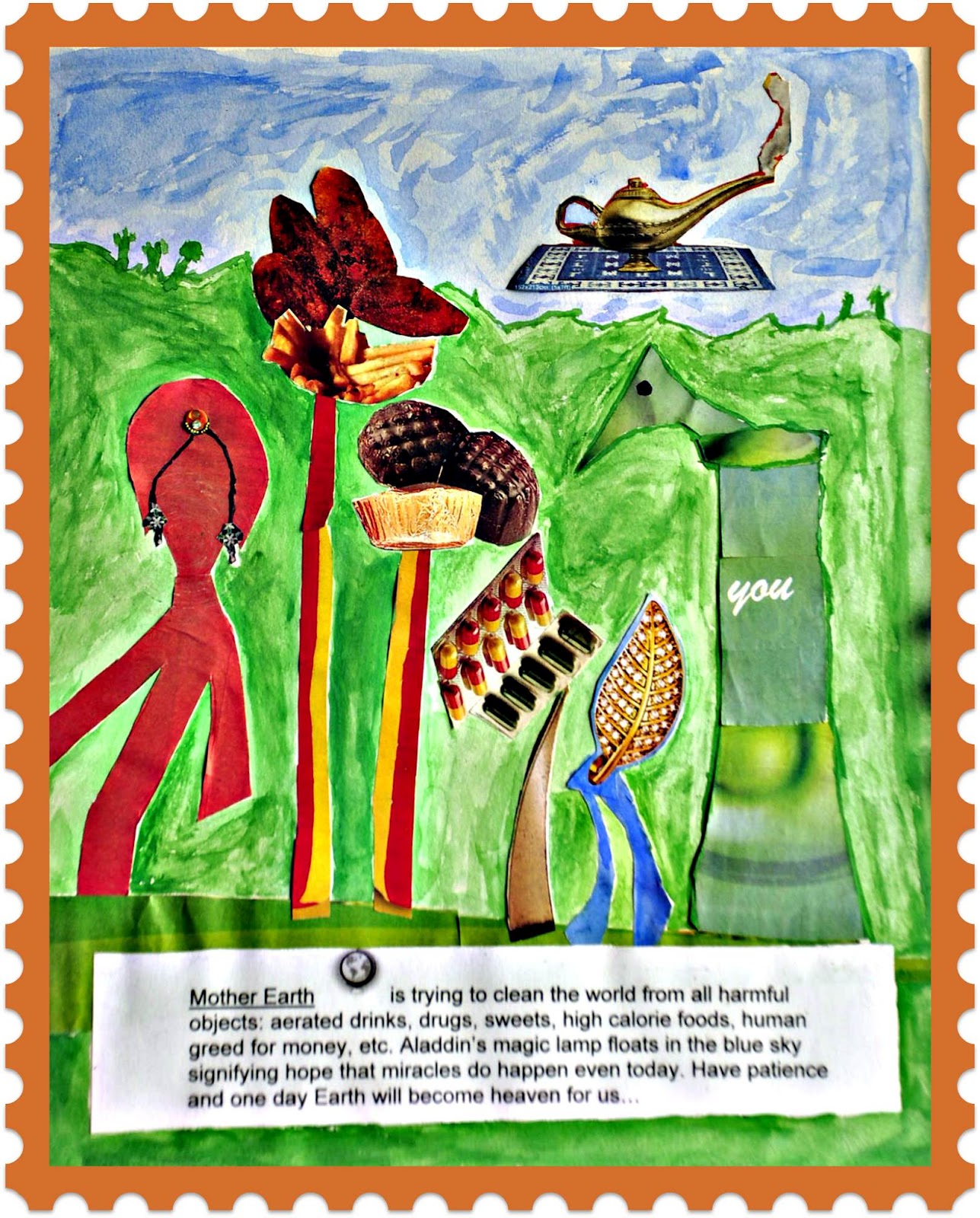 sabita's world: Paper Magic - Collage