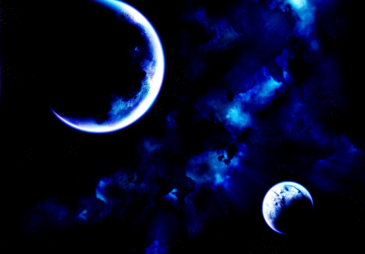 Space Galaxy Blue Hd Wallpapers Hannahgracettcl