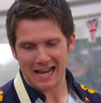 Stuart Bake Off Jen's hair reviews: The Great British Bake Off: The Hair off