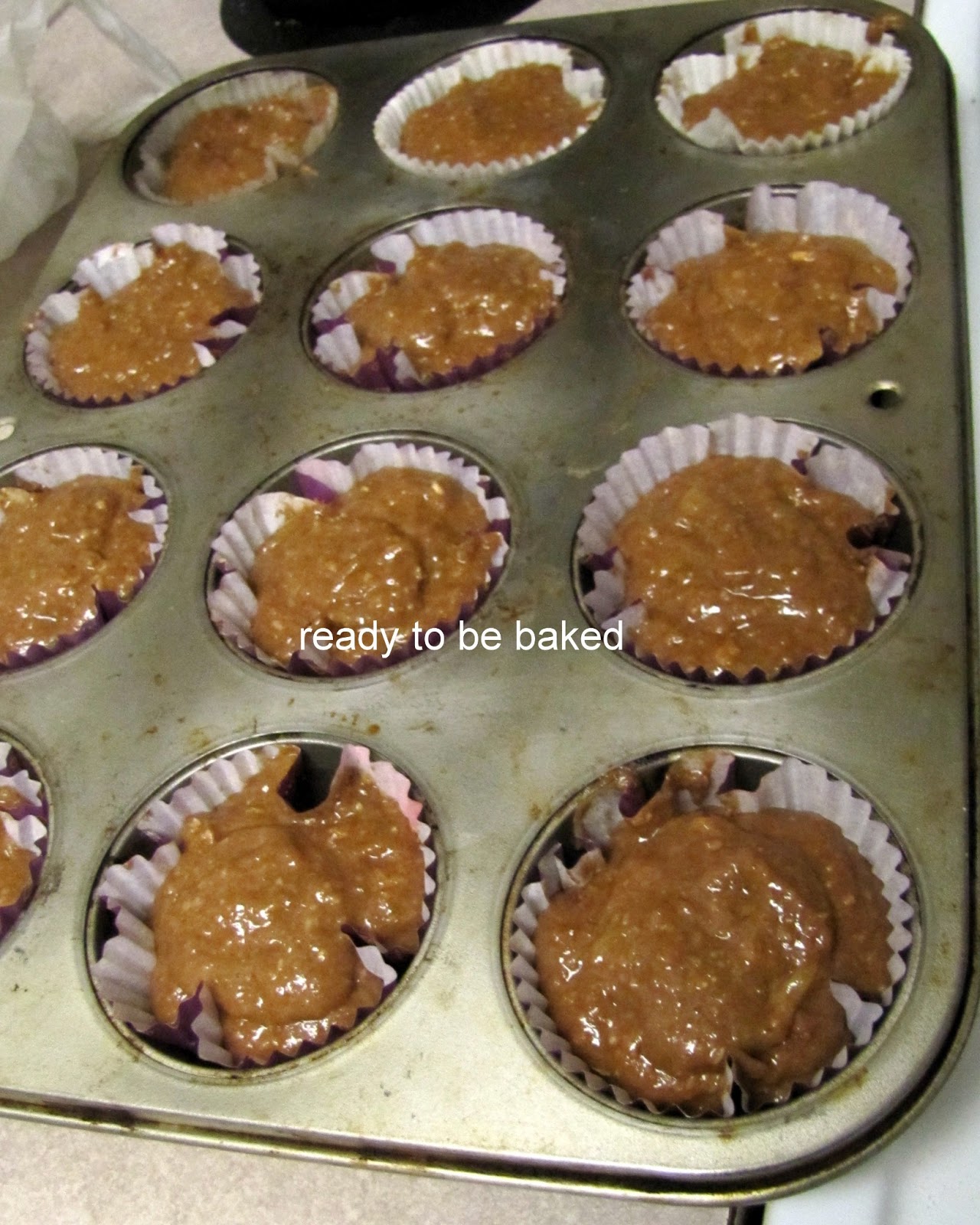 Kid friendly healthy fruit and oats breakfast muffins without oil
