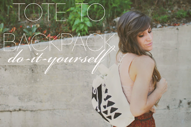 Summertime pleads for backpacks. I've been planning to attempt this ...