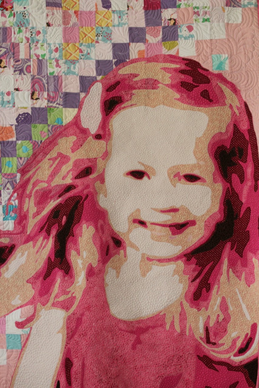 Rachael Rabbit Portrait Quilt