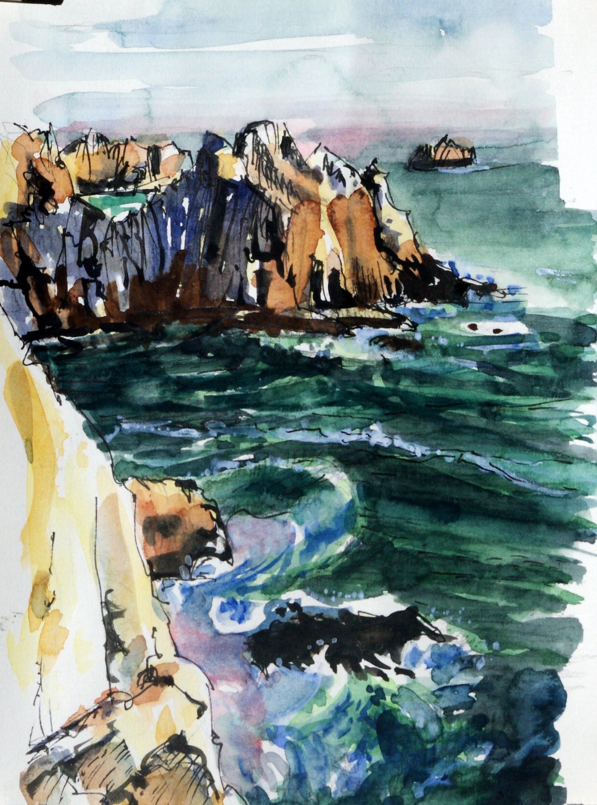 トリオ 無風の湖水風景 1918年 置き場管理 002 トリオ 無風の湖水