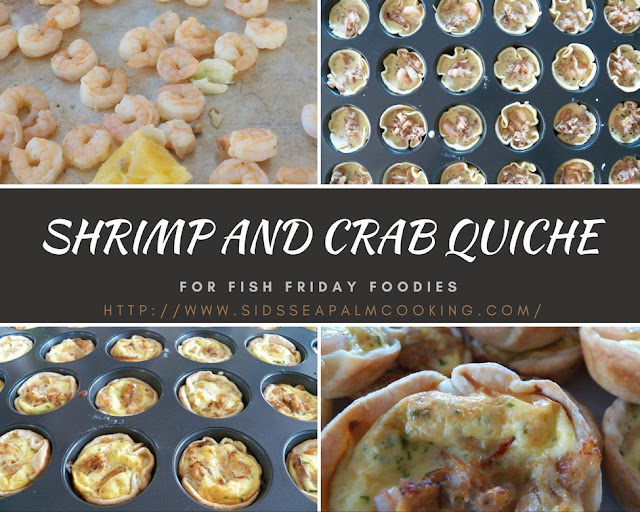 Shrimp and Crab Quiche Sid's Sea Palm Cooking