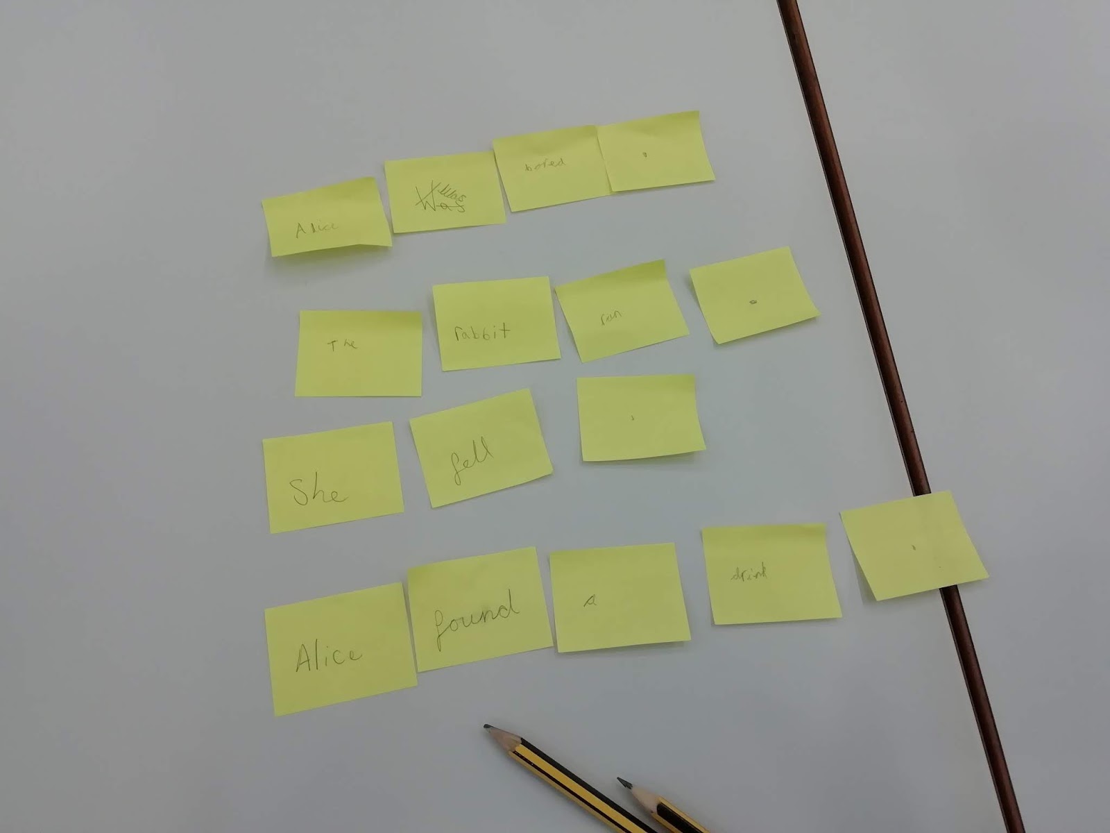 Building Sticky Note Sentences Aidan Severs An Education Blog