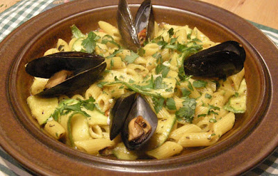 ricetta pasta cozze e zafferano