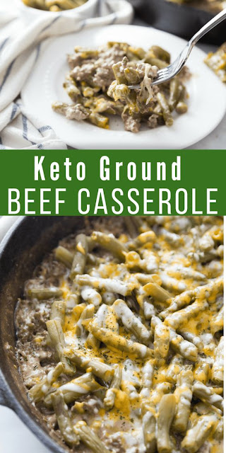 Easy Keto Ground Beef Casserole Easy Keto Ground Beef Casserole