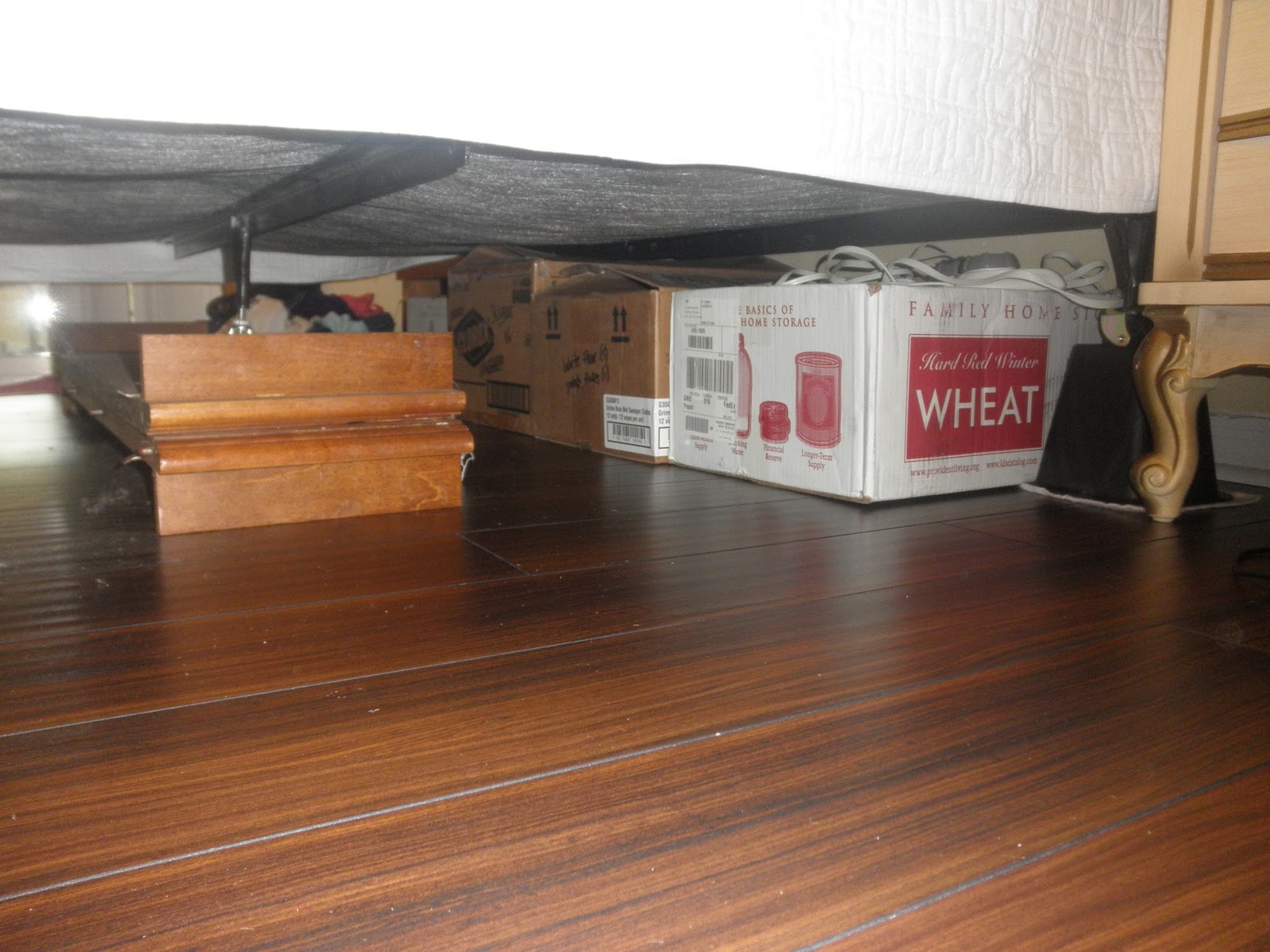 Safely Gathered In Underthebed storage