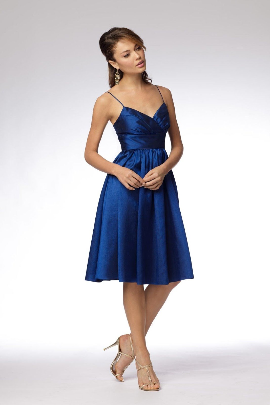 Chic Bridesmaid Dress: Blue Generous Bridesmaid Dresses