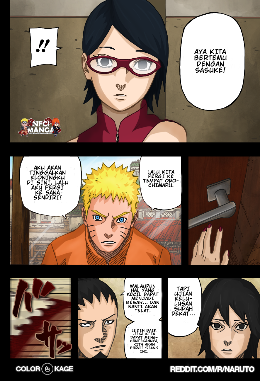 Komik Naruto Gaiden 002 / 702 Full Color - Bocah Dengan 