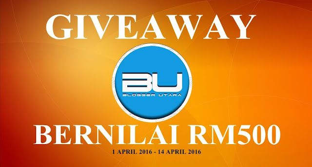 Giveaway Blogger Utara Bernilai RM500, ,facebook blogger utara, hadiah untuk pemenang