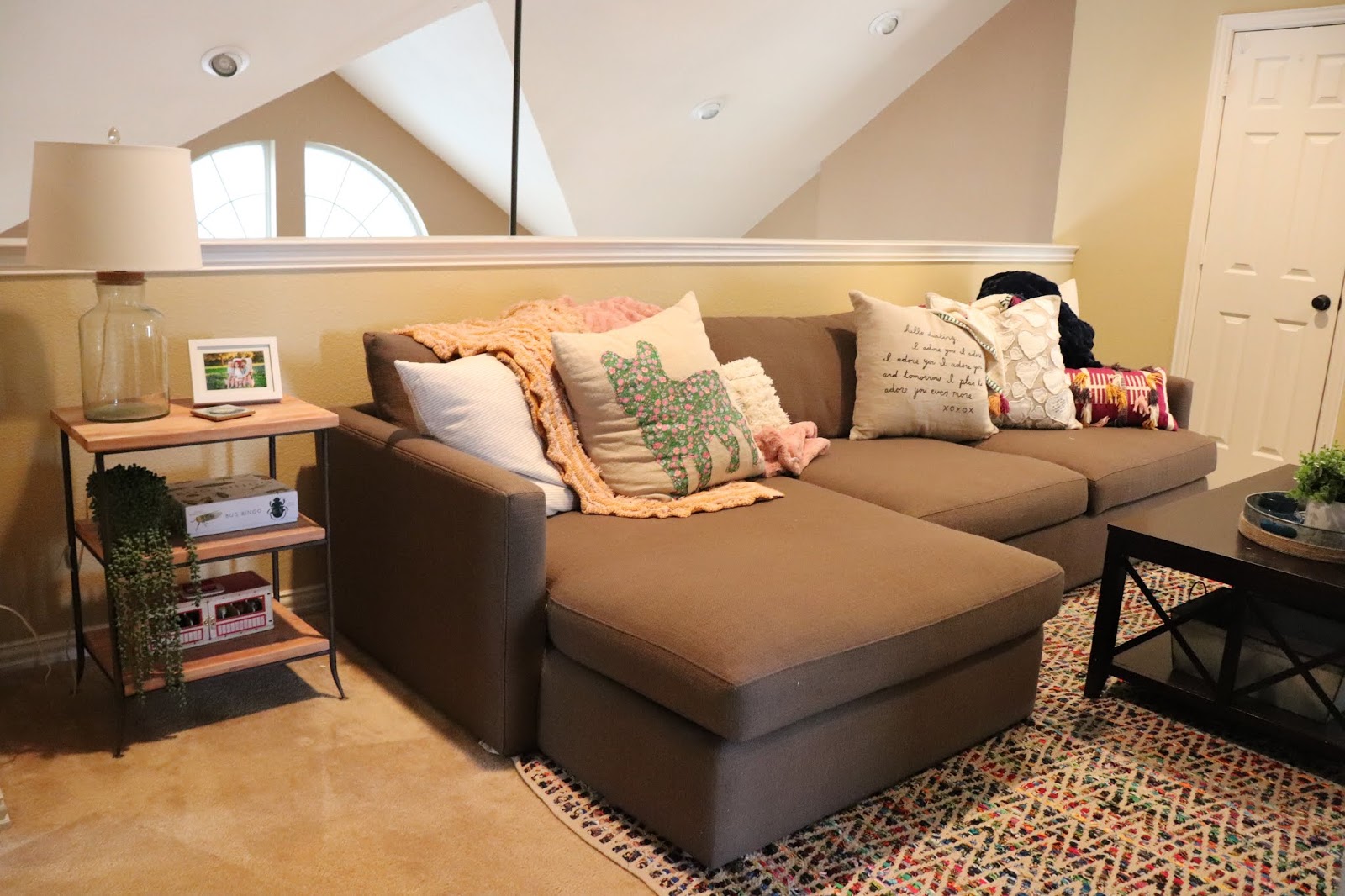 Upstairs Loft Playroom - Top Innovative Up Stairs Living Room Idea