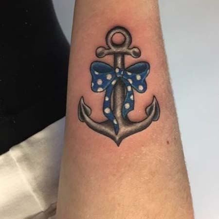 Tatuagens de âncoras para as mulheres Tatuagens de âncoras para as mulheres