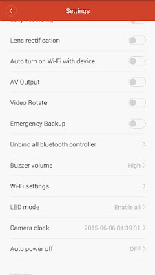 Xiaomi Yi Camera Bluetooth