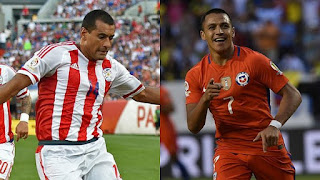 Paraguay vs Chile en Eliminatorias Sudamericanas Rusia 2018