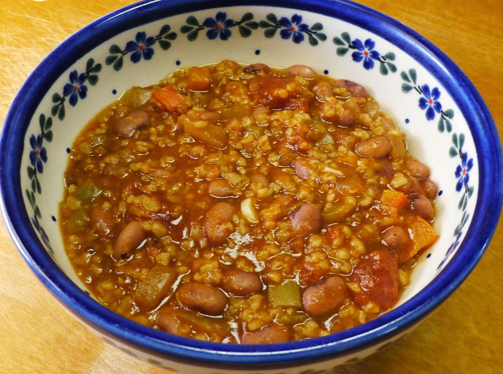 My Adventures Testing 1000 Vegan Recipes Red Bean Bulgur Chili