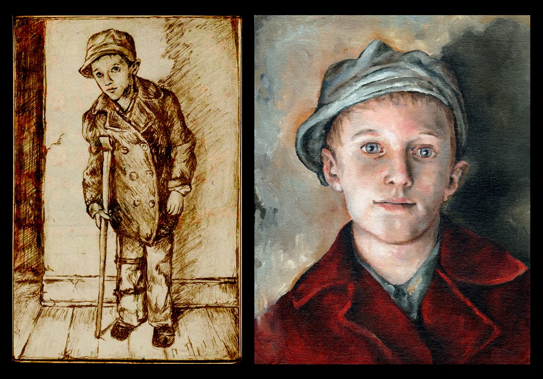 The Art of CanigliaNec Spe Nec Metu Tiny Tim PortraitArtwork