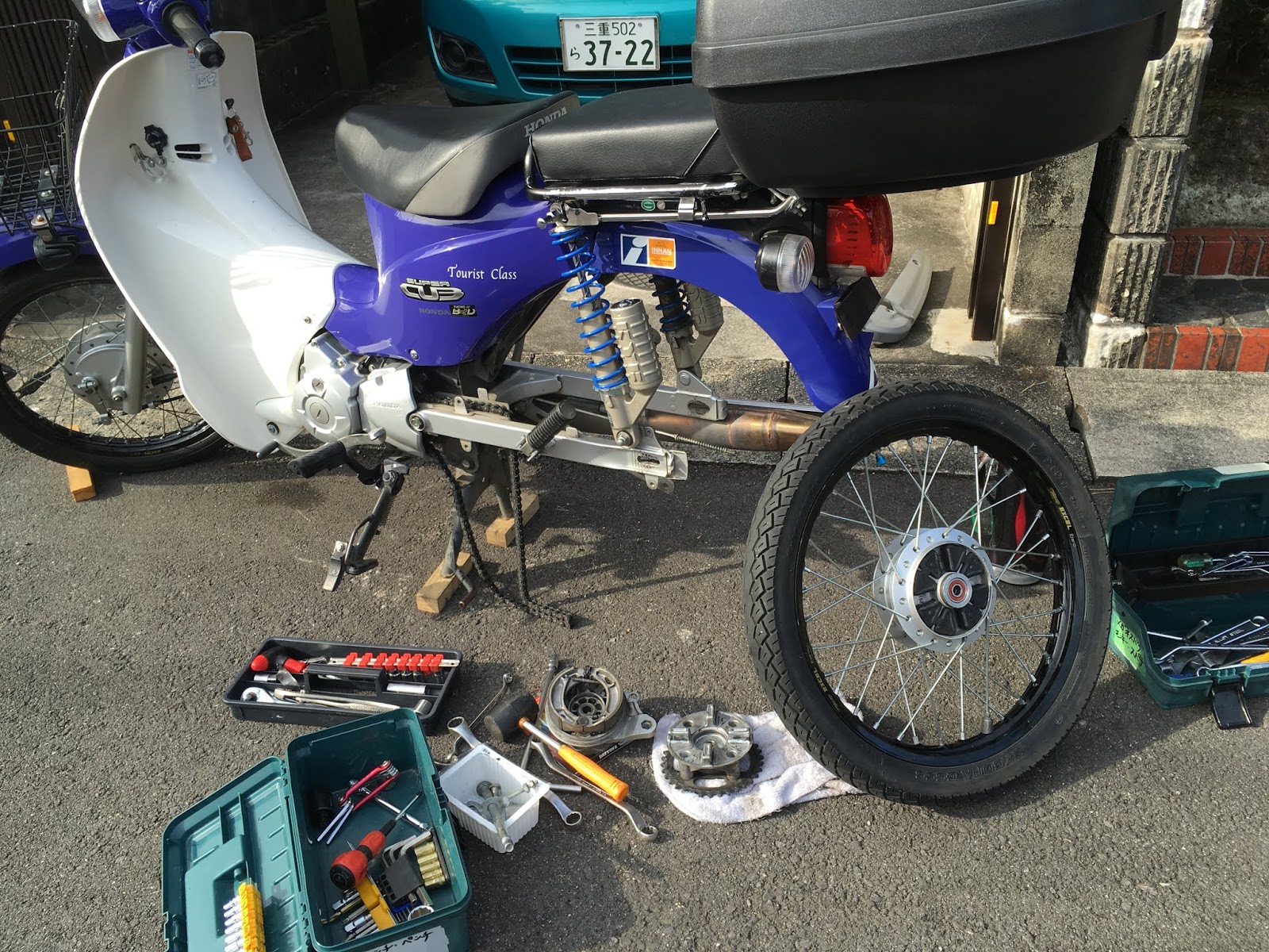 スーパーカブ110JA07とJA10 お世話になっているカスタムメーカー スーパーカブ110JA07とJA10 お世話になっているカスタムメーカー
