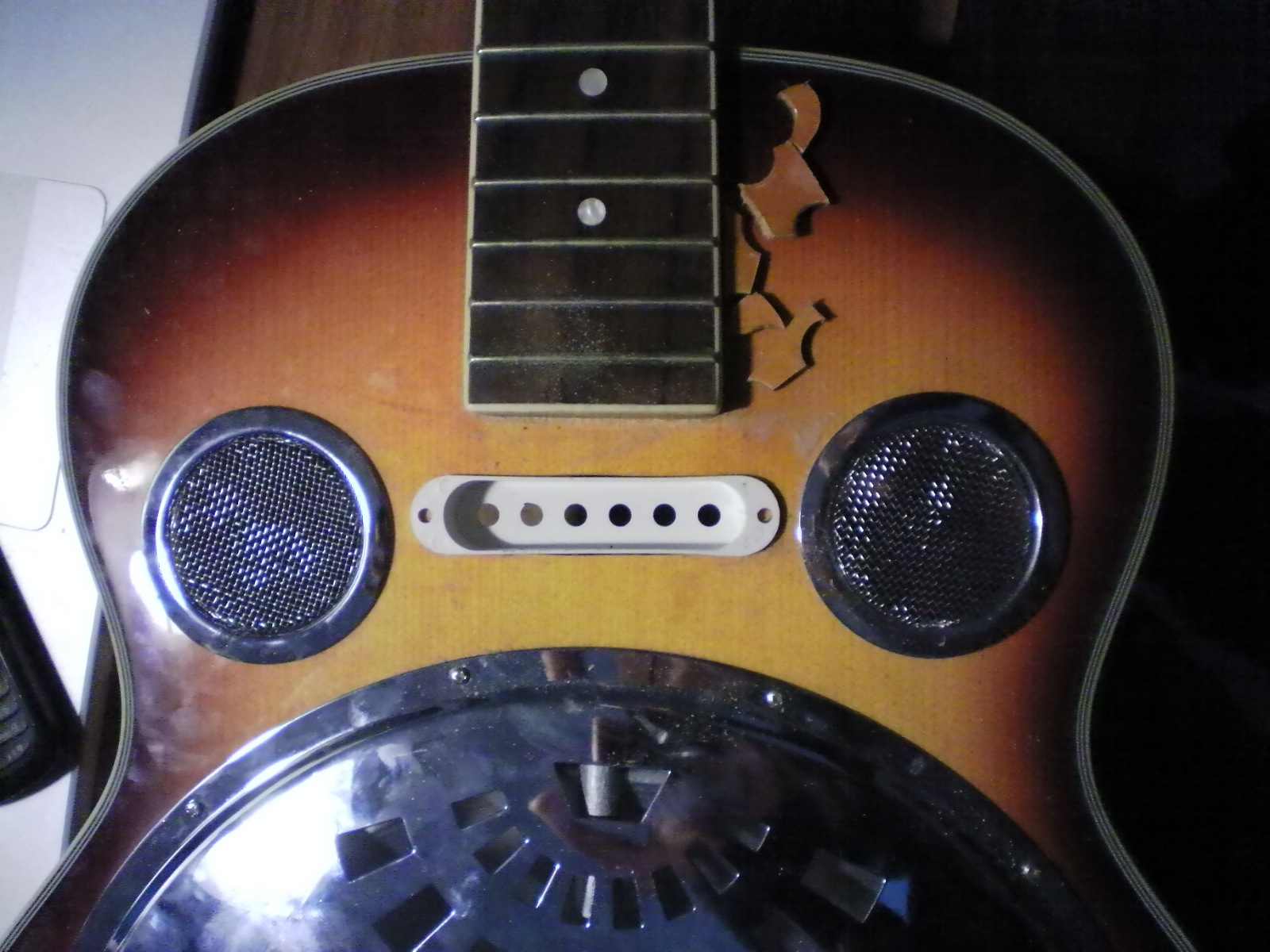 Chordophone Jack & Danny Dobro/Resonator + Fender Pickup